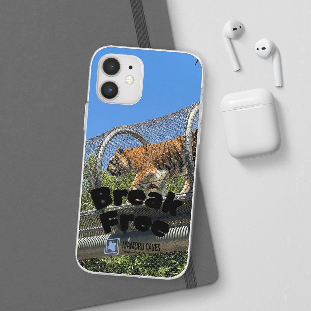 Tiger Break Free Phone Case – Wildlife Rescue Inspired iPhone Cover