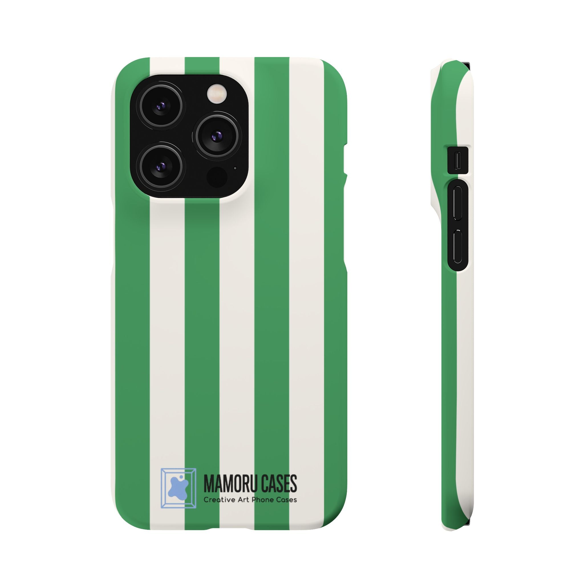 Green Stripe Phone Case