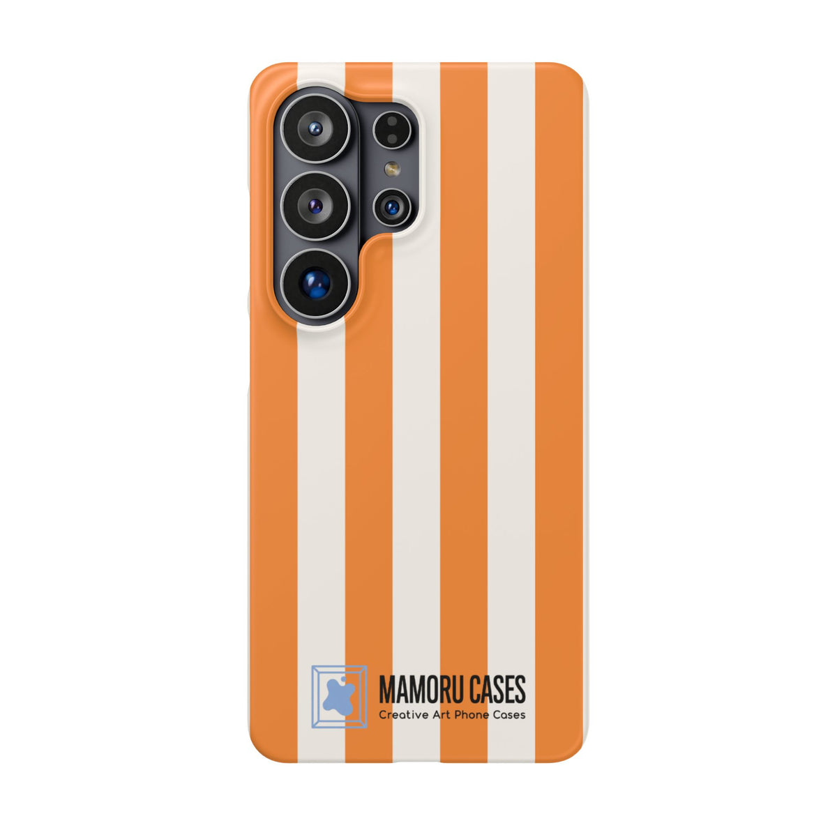 Orange Stripe Phone Case