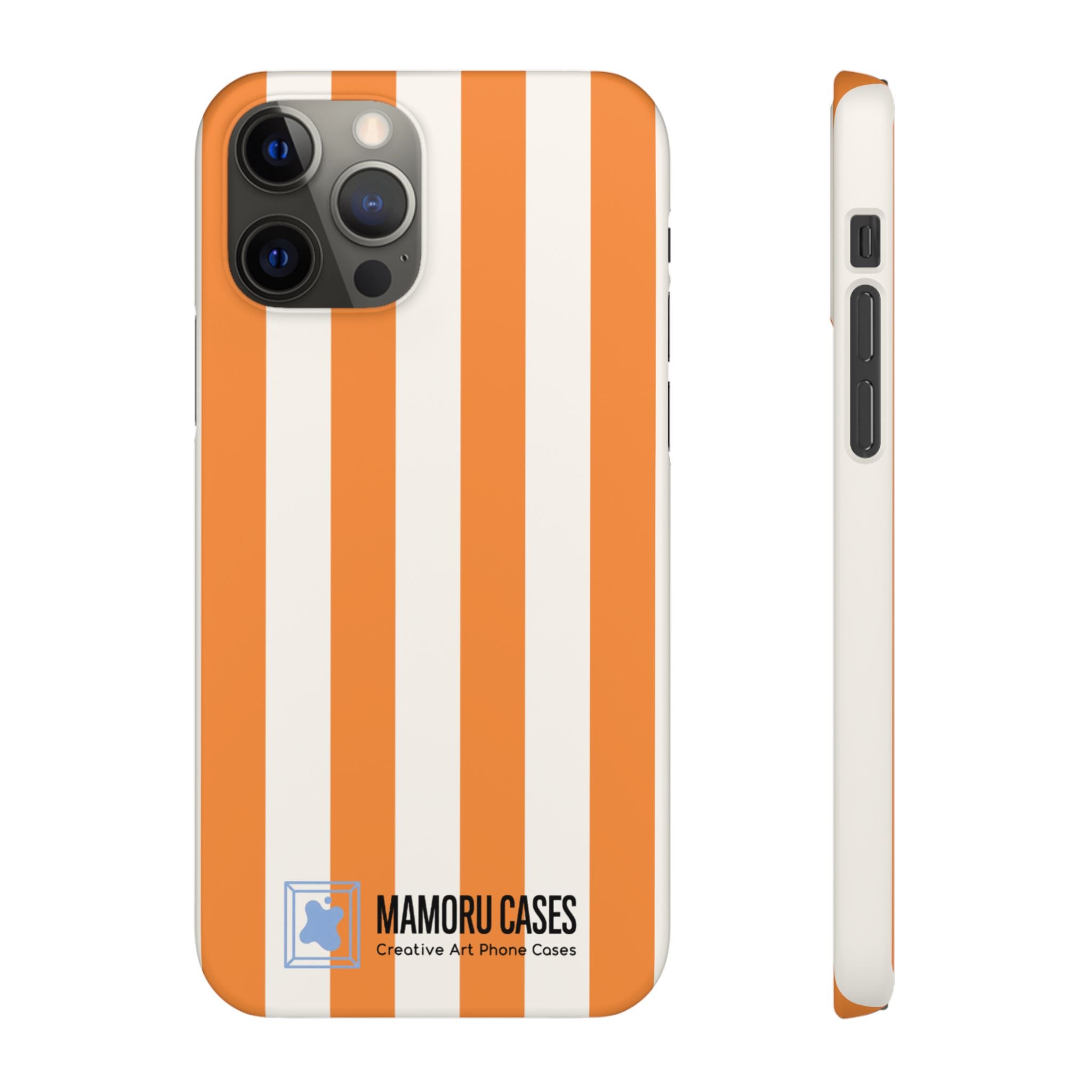 Orange Stripe Phone Case