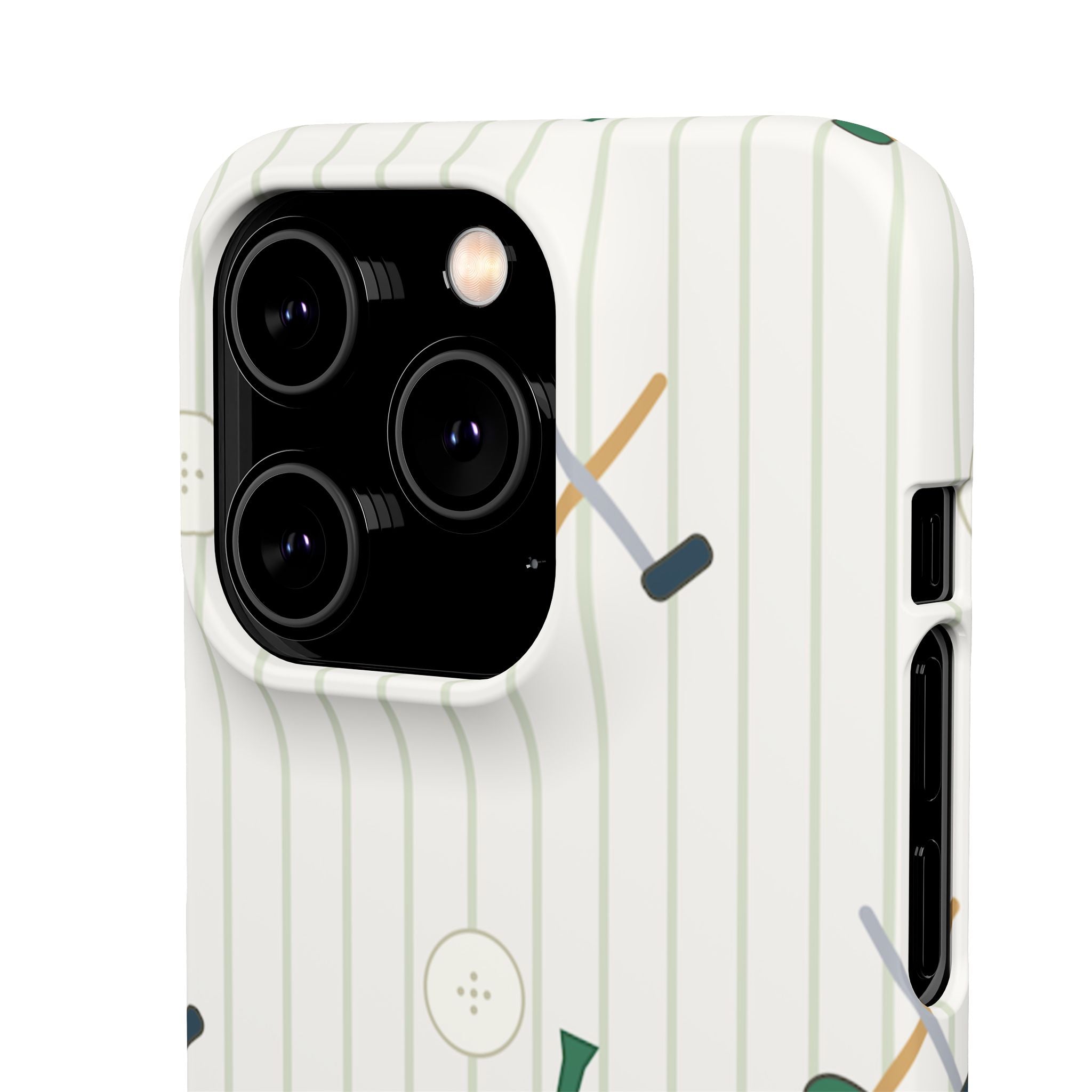 Mamoru Cases | Golf Pattern Snap Phone Case Tee & Mallet Design