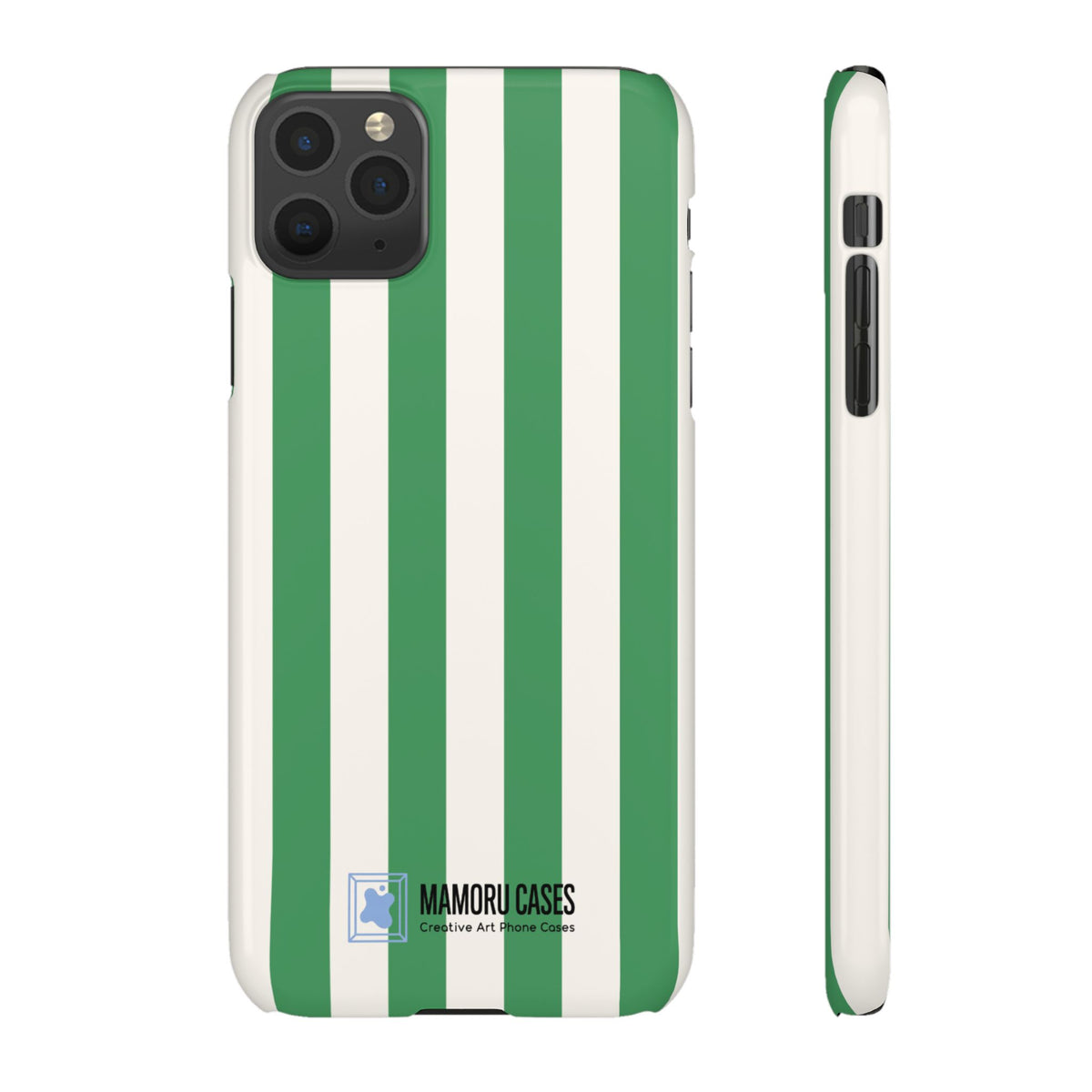 Green Stripe Phone Case