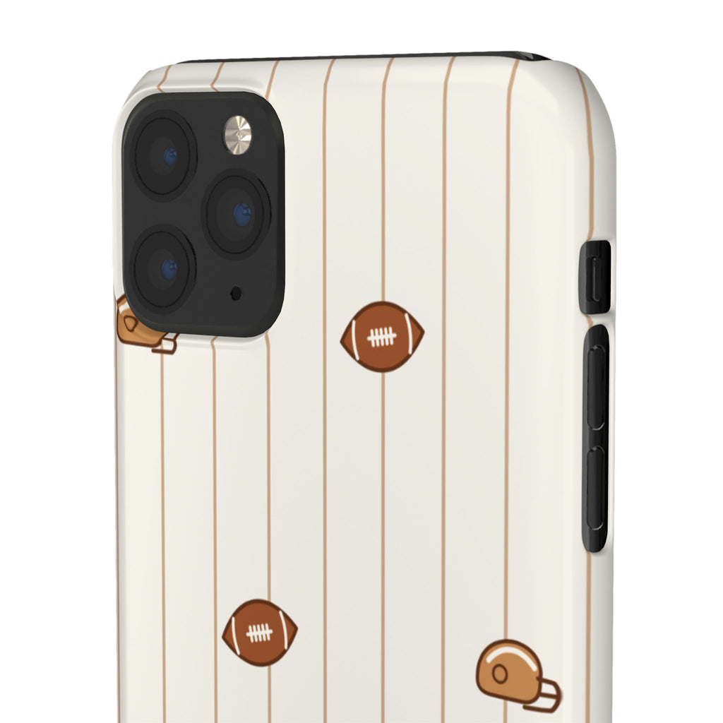 Phone Case — Vintage Football Pattern iPhone Case
