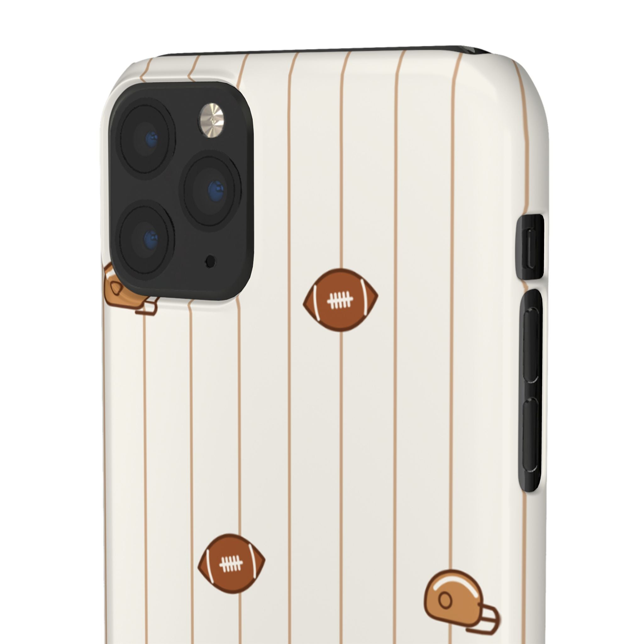 Phone Case — Vintage Football Pattern iPhone Case