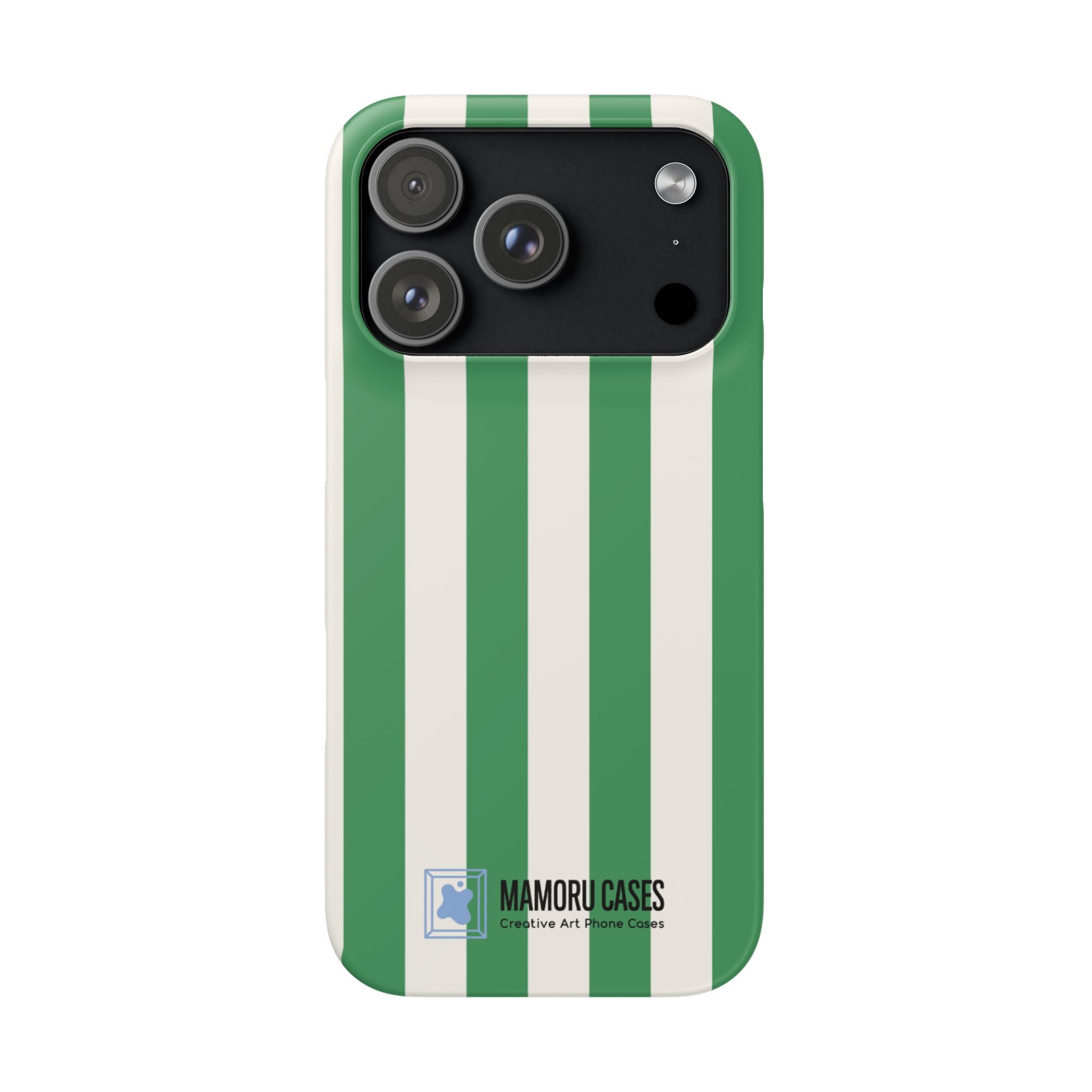 Green Stripe Phone Case