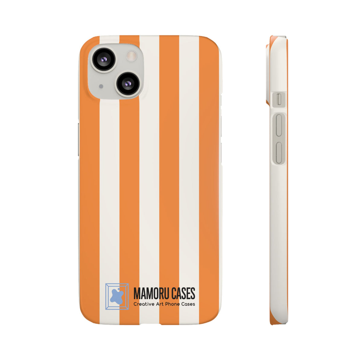 Orange Stripe Phone Case