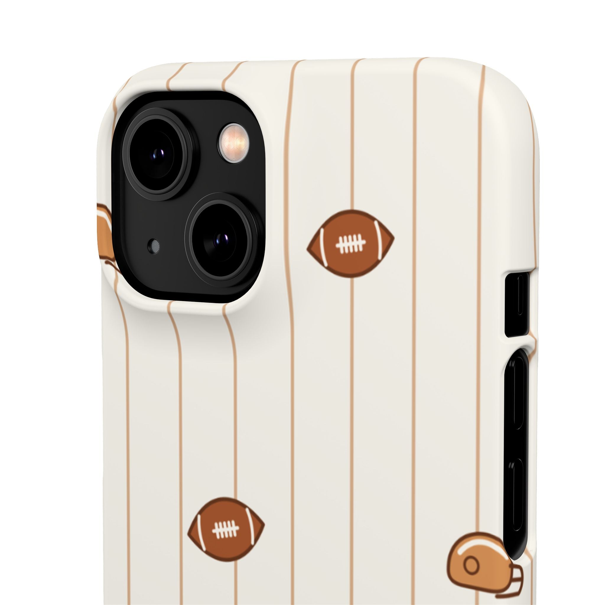Phone Case — Vintage Football Pattern iPhone Case