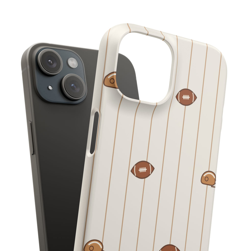 Phone Case — Vintage Football Pattern iPhone Case