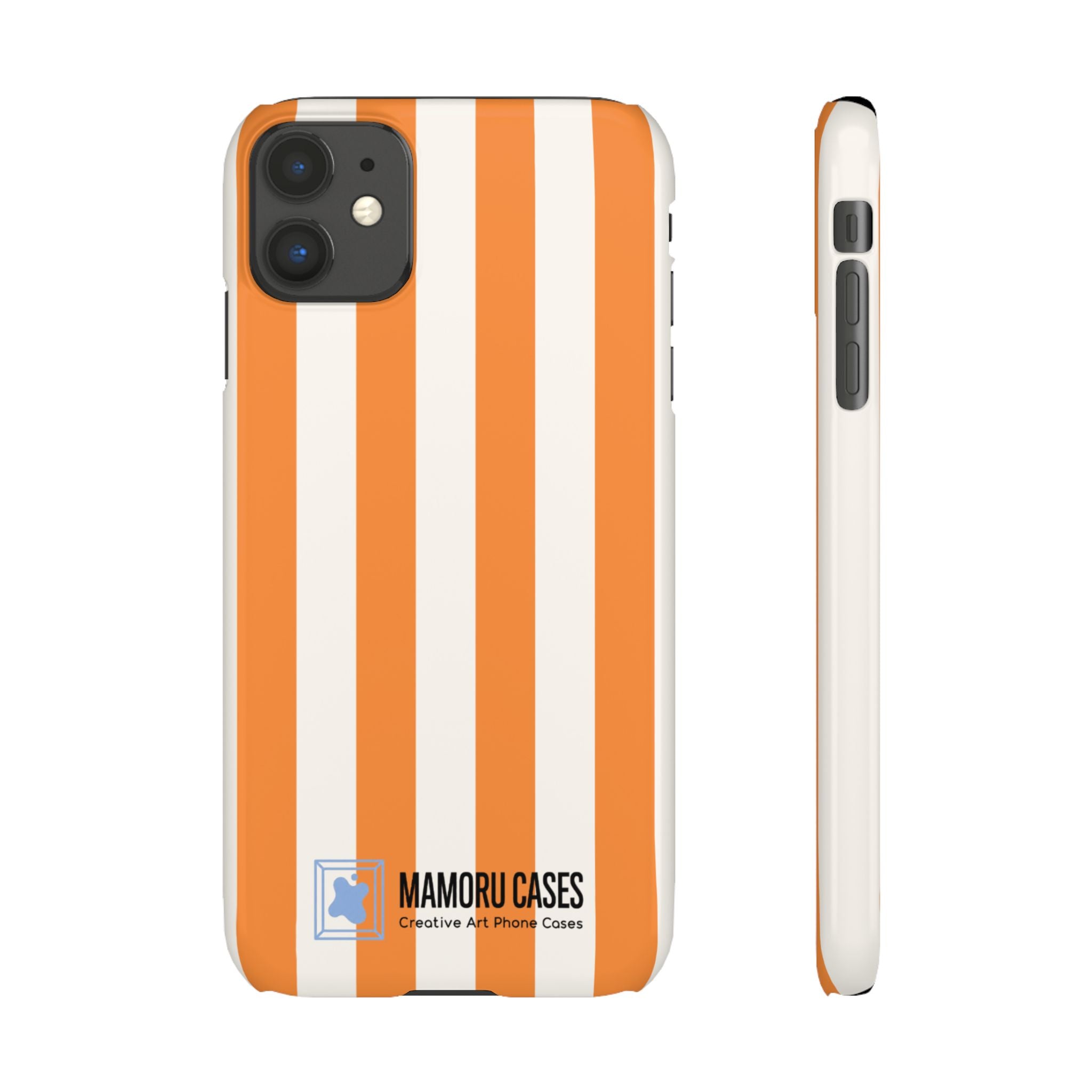 Orange Stripe Phone Case