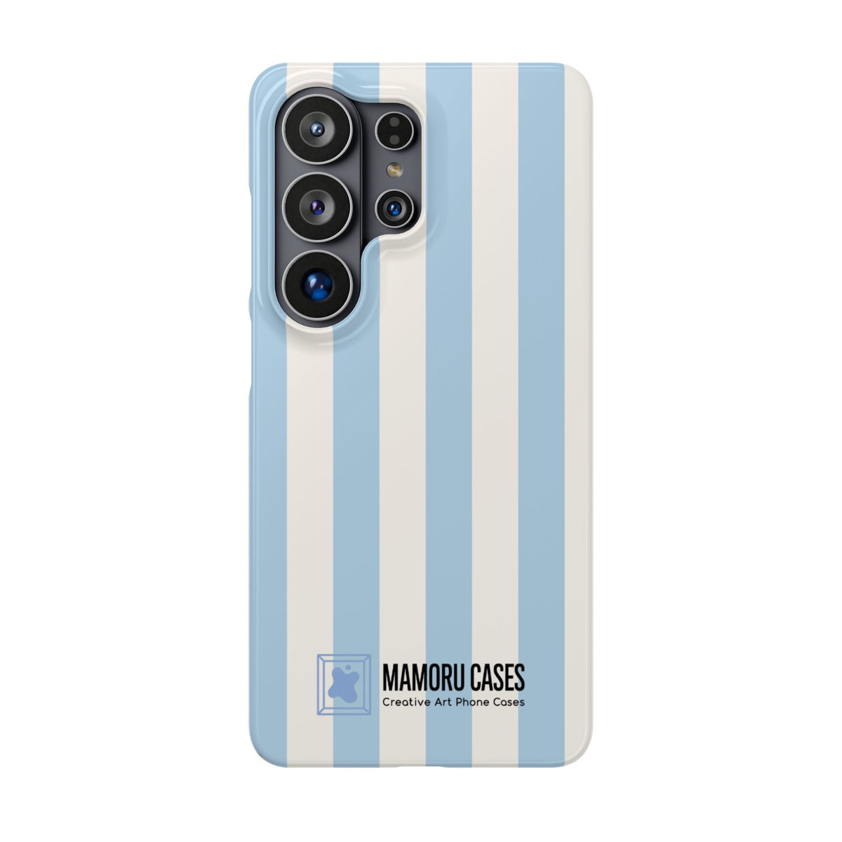 Sky Blue Stripe Phone Case
