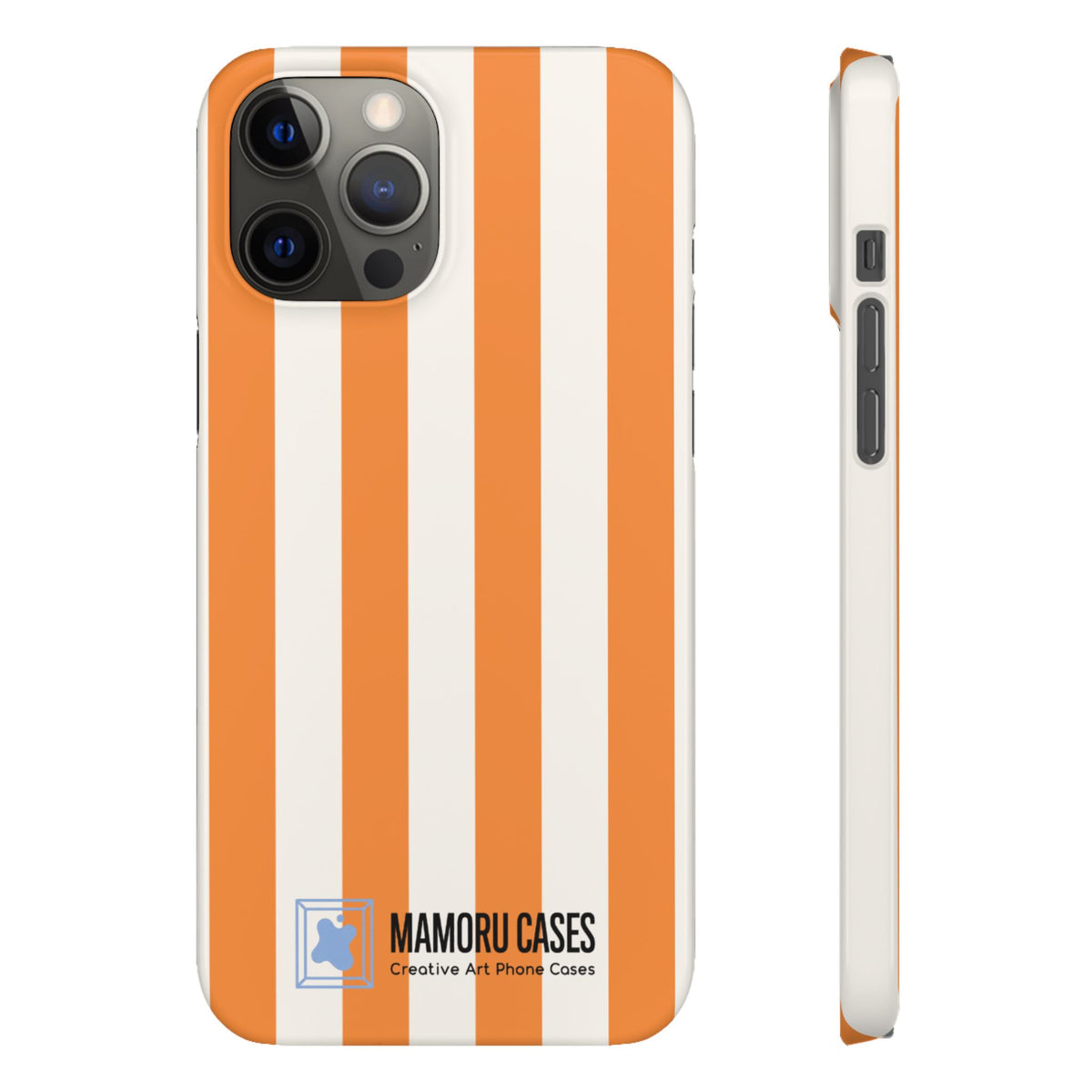 Orange Stripe Phone Case