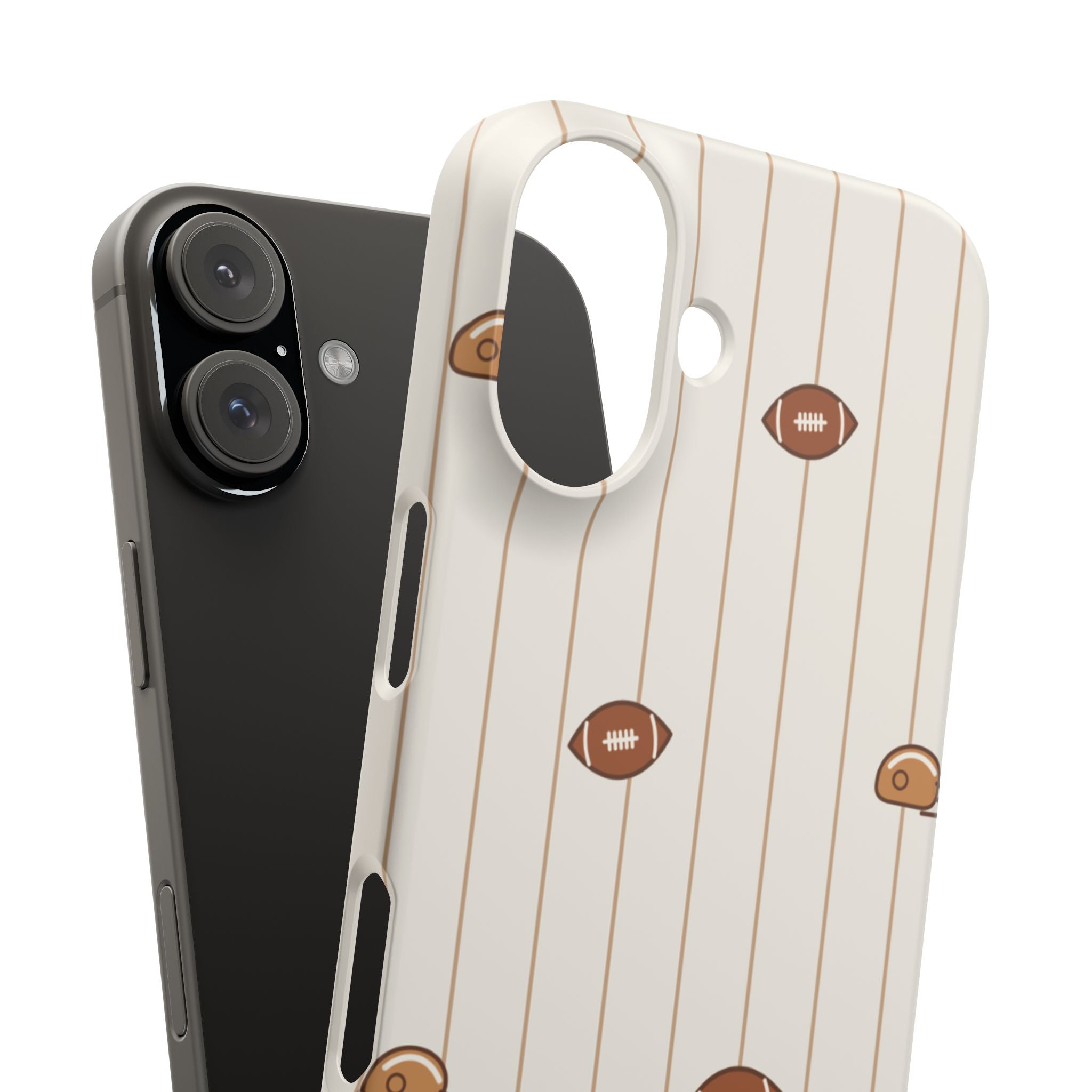 Phone Case — Vintage Football Pattern iPhone Case