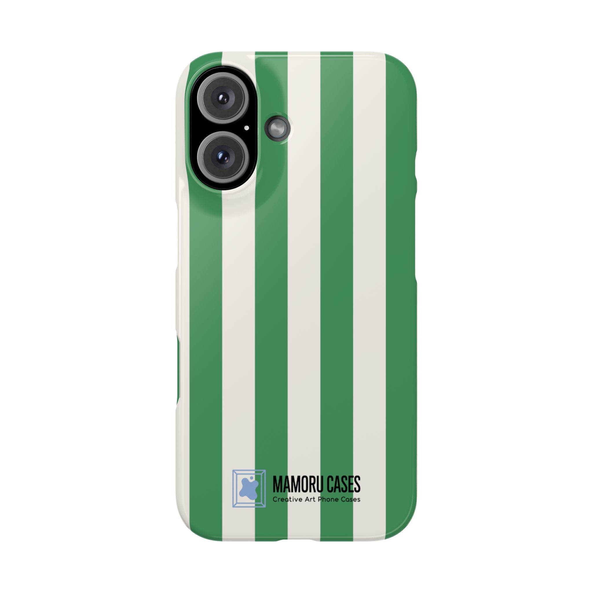 Green Stripe Phone Case