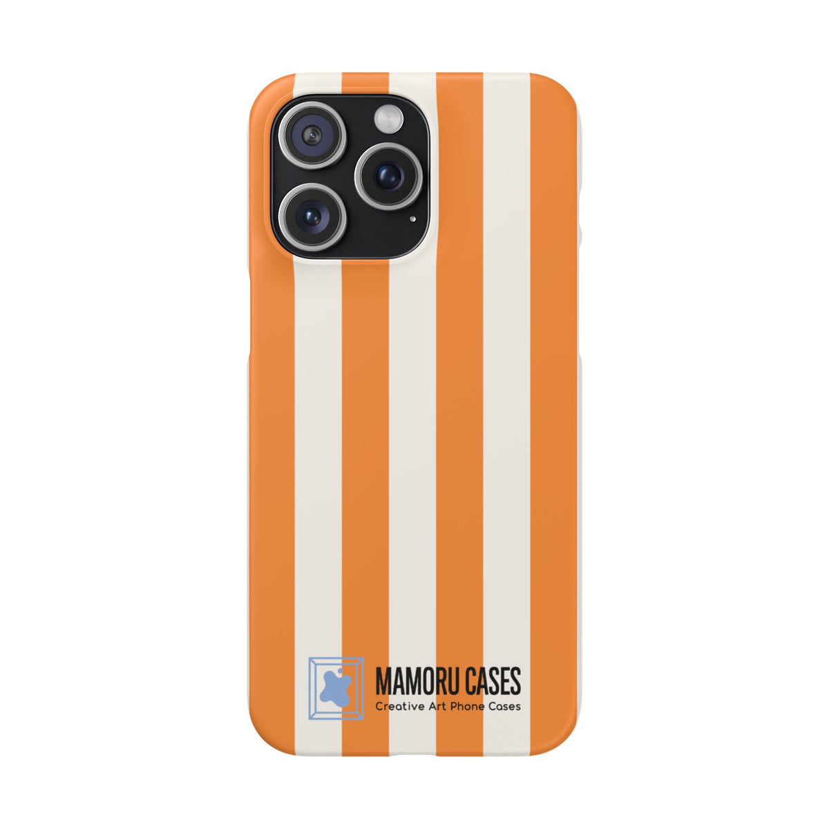 Orange Stripe Phone Case