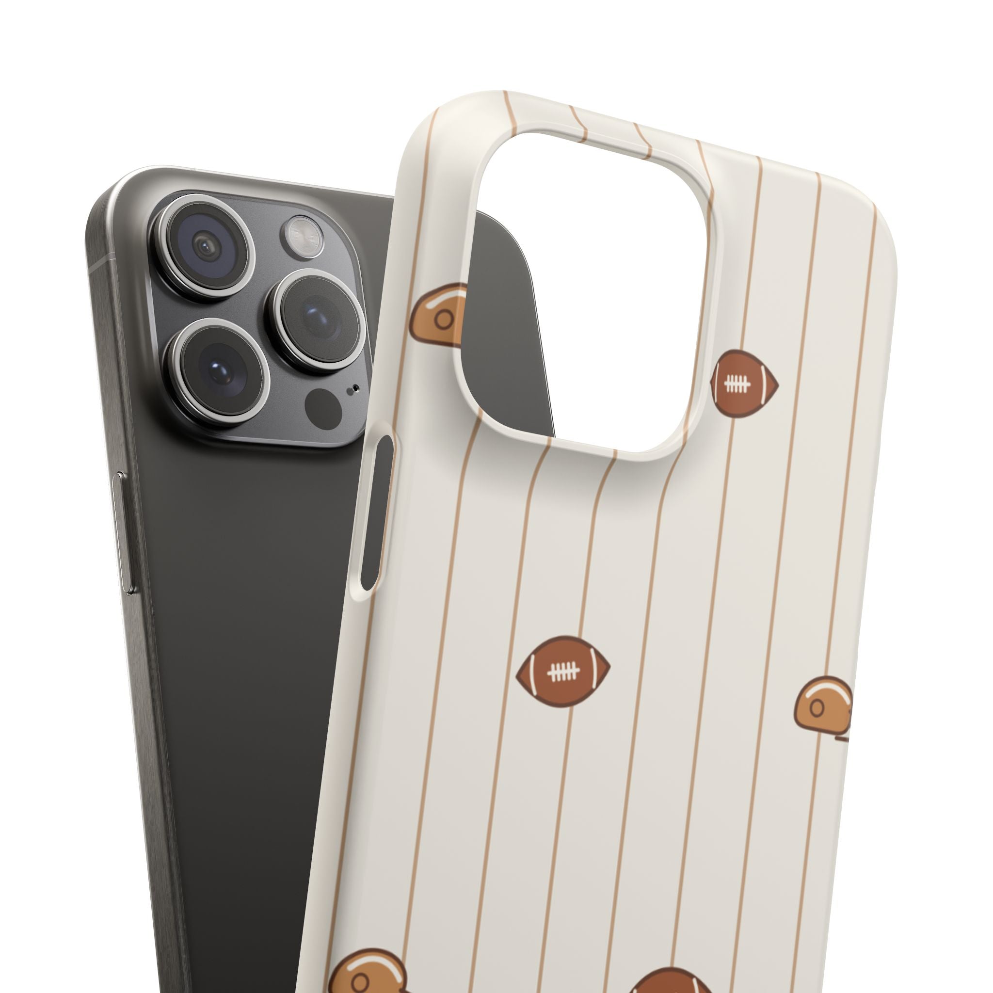 Phone Case — Vintage Football Pattern iPhone Case