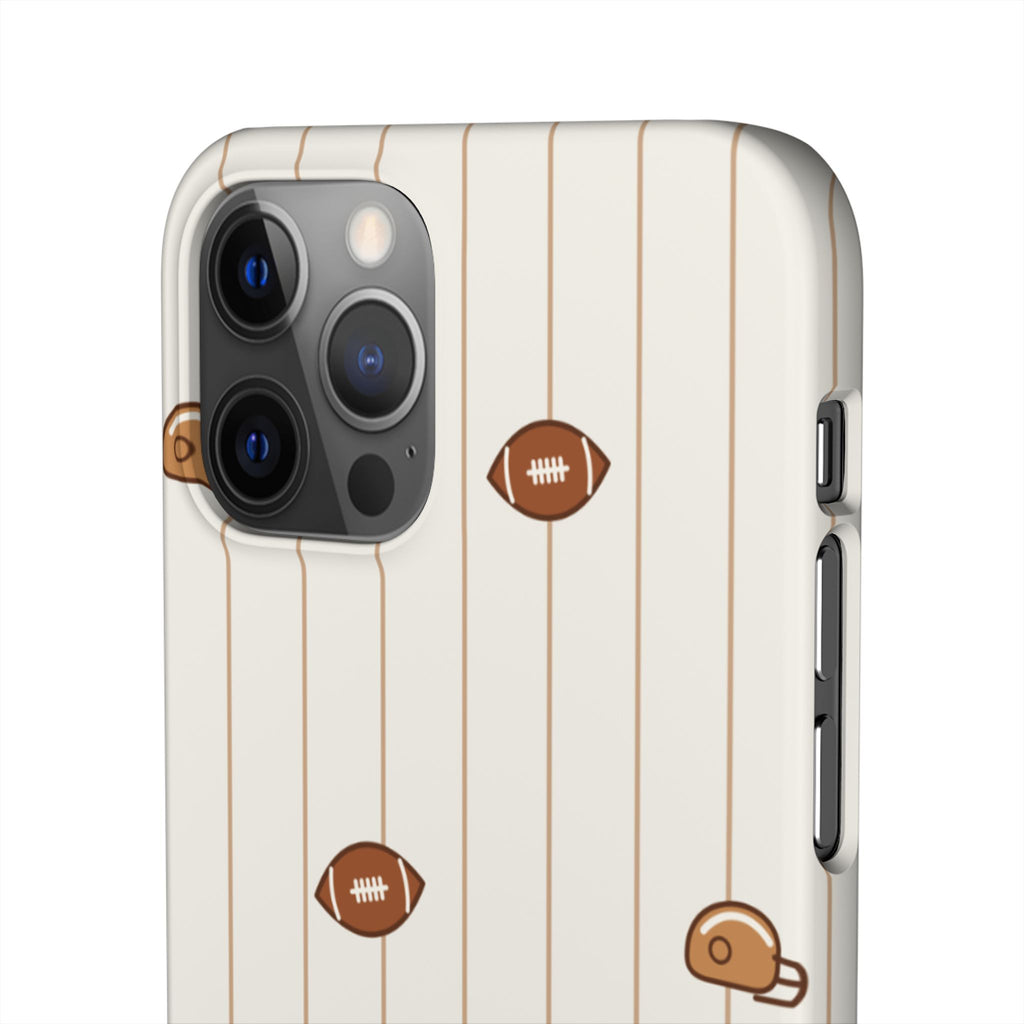 Phone Case — Vintage Football Pattern iPhone Case