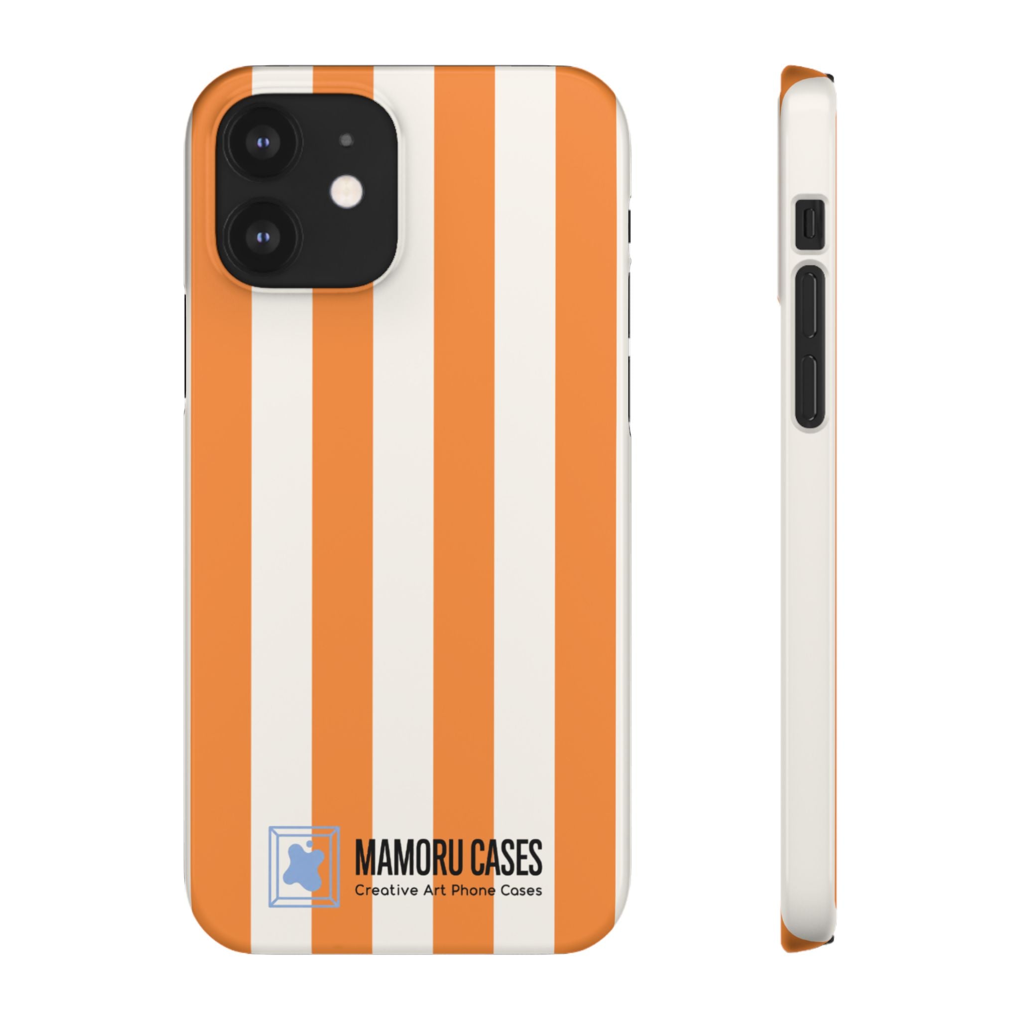 Orange Stripe Phone Case