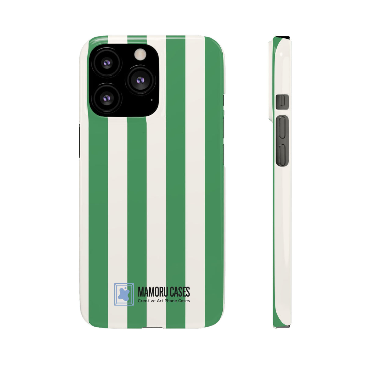Green Stripe Phone Case