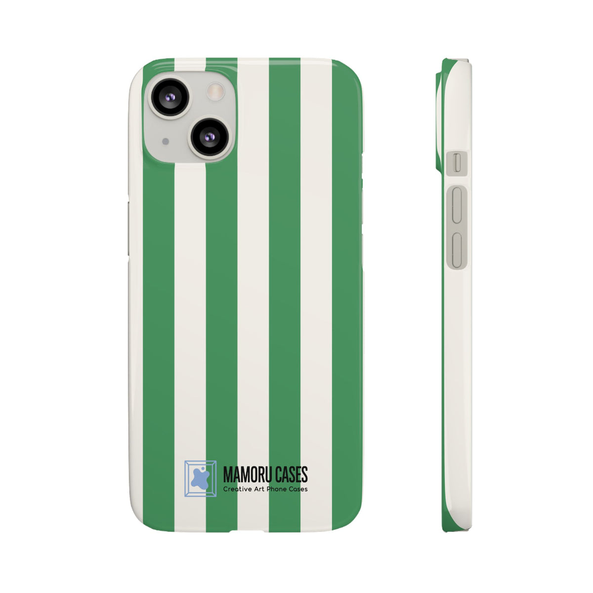 Green Stripe Phone Case