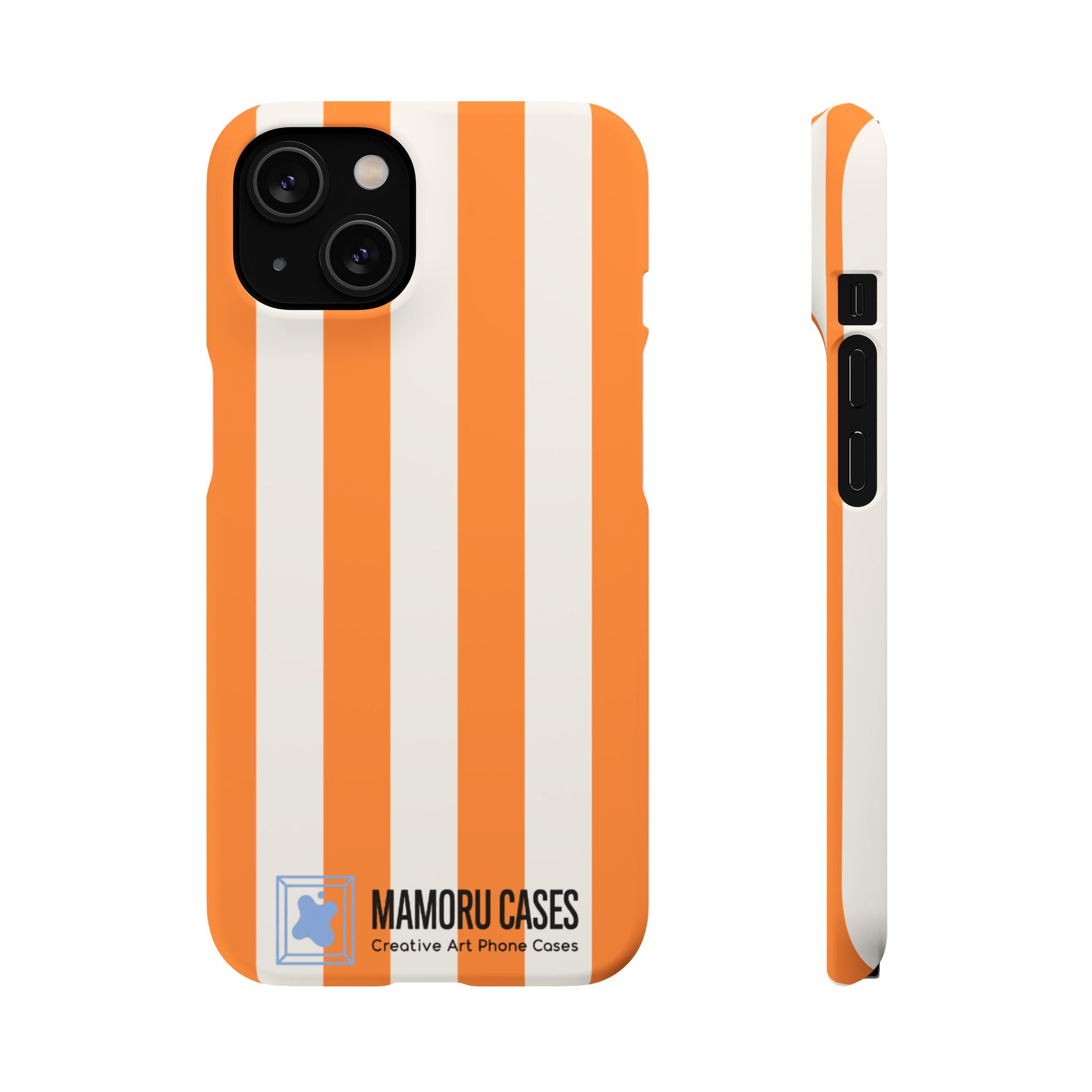 Orange Stripe Phone Case