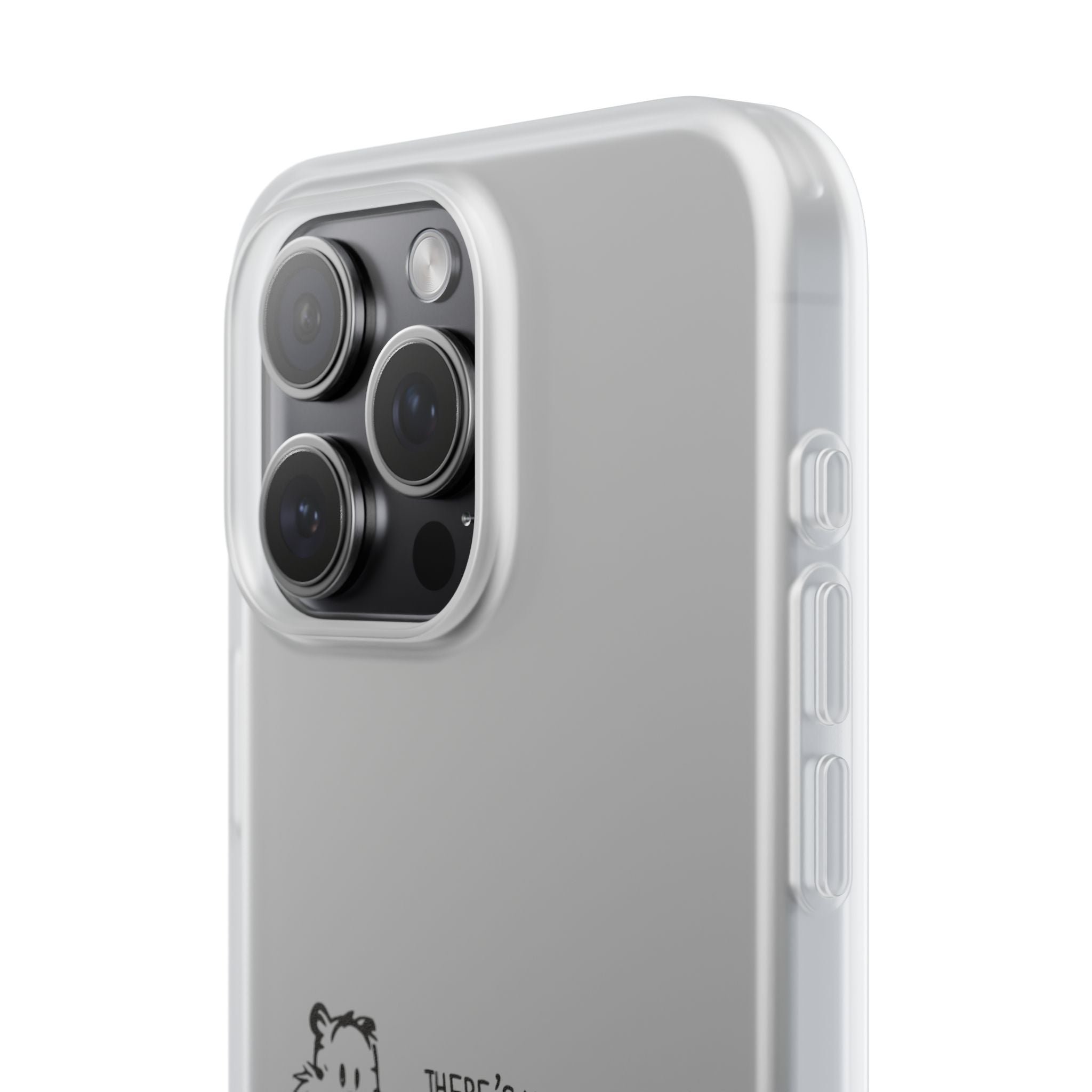 Calvin & Hobbes 'There's Never Enough Time' Phone Case