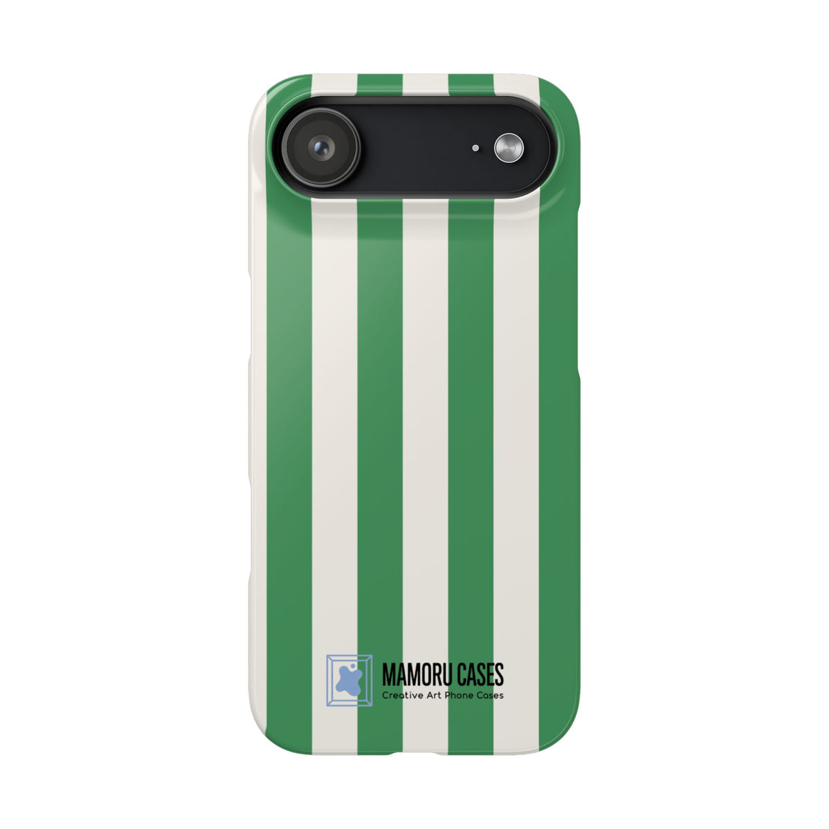 Green Stripe Phone Case