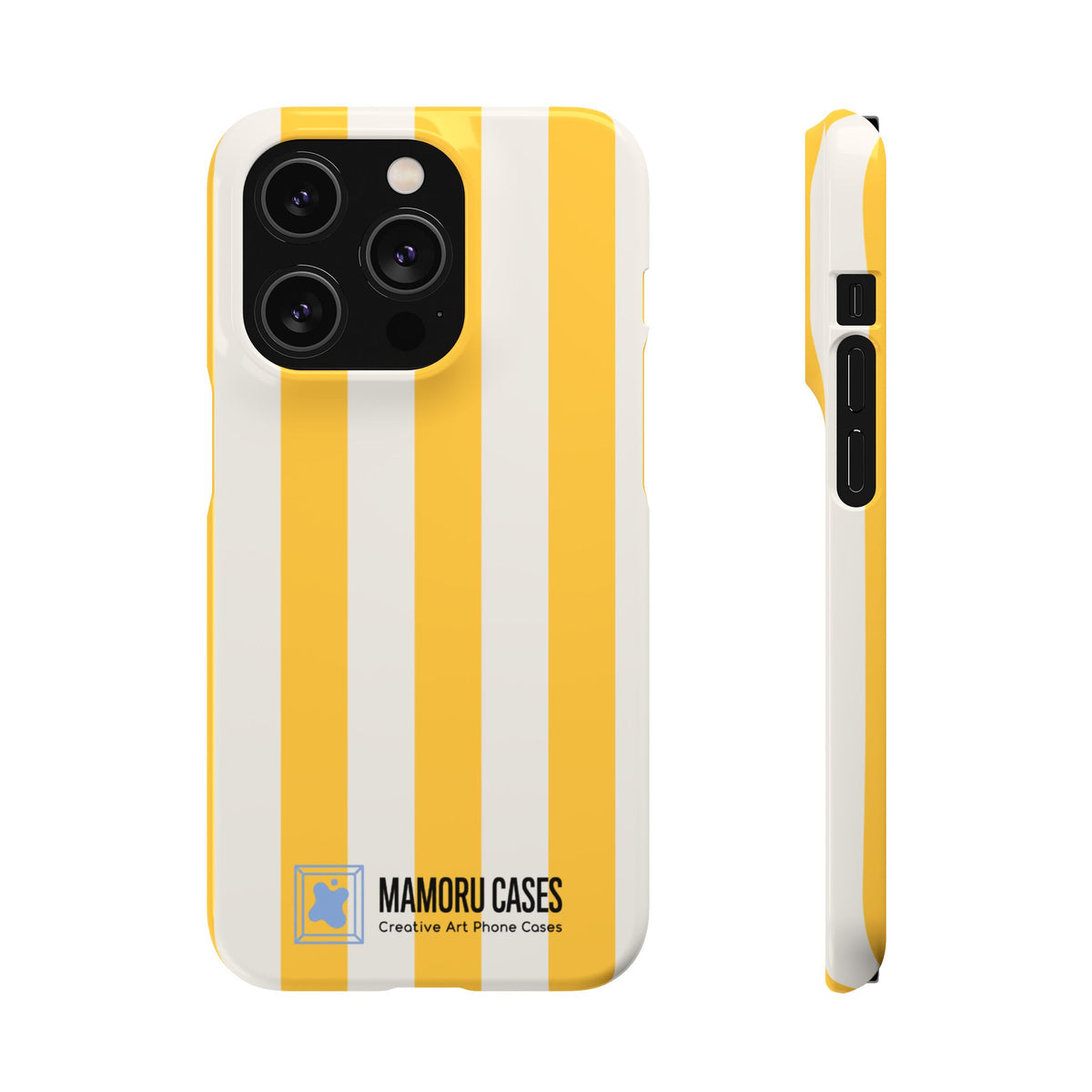 Yellow Stripe Phone Case