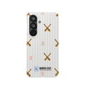 Baseball Pattern Phone Case — Bat & Ball Snap Case
