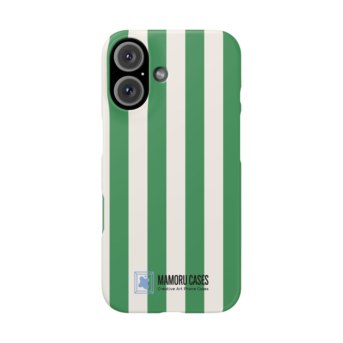Green Stripe Phone Case