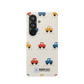 Cute Retro Toy Car Phone Case — Colorful Kids Pattern Snap Case
