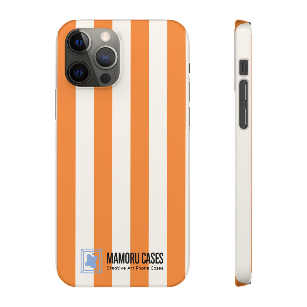 Orange Stripe Phone Case