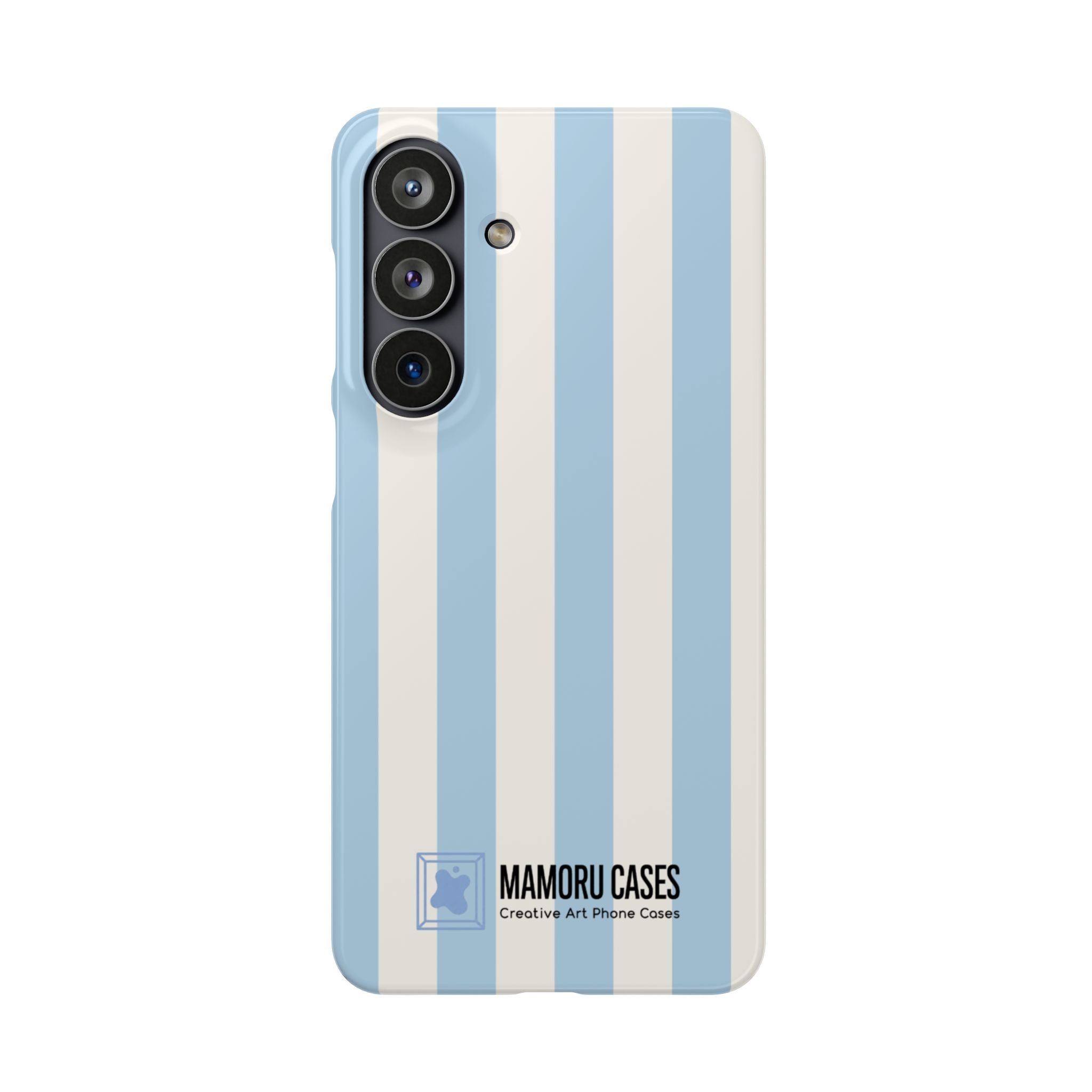 Sky Blue Stripe Phone Case