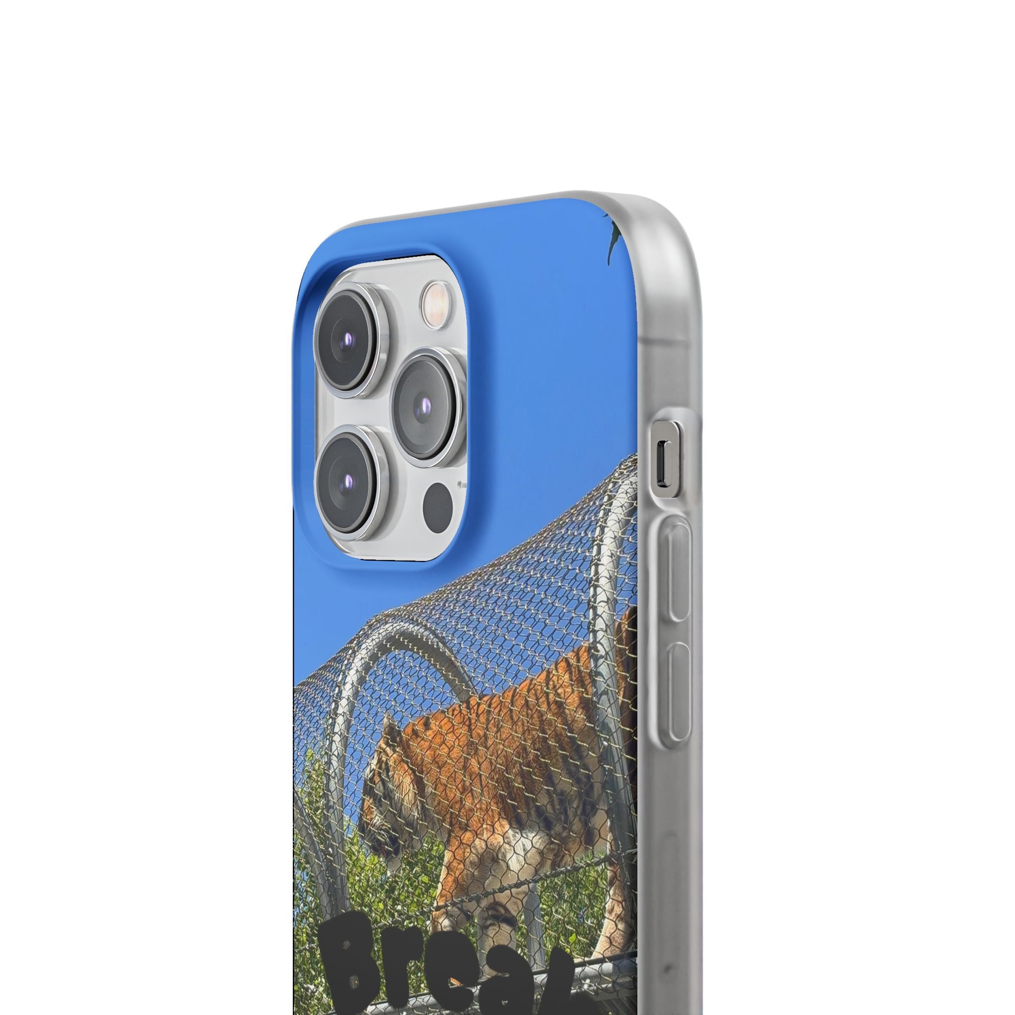 Tiger Break Free Phone Case – Wildlife Rescue Inspired iPhone Cover