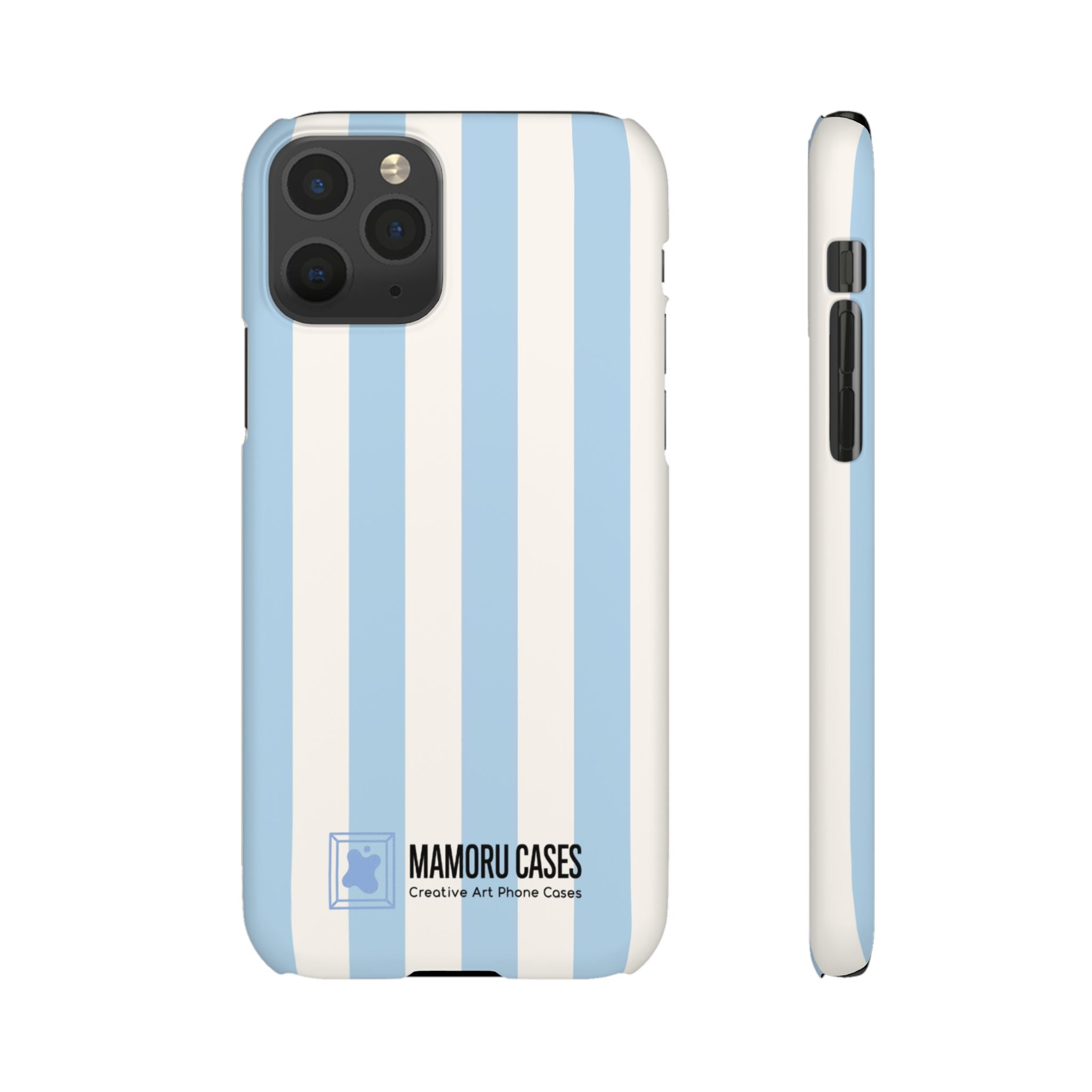Sky Blue Stripe Phone Case
