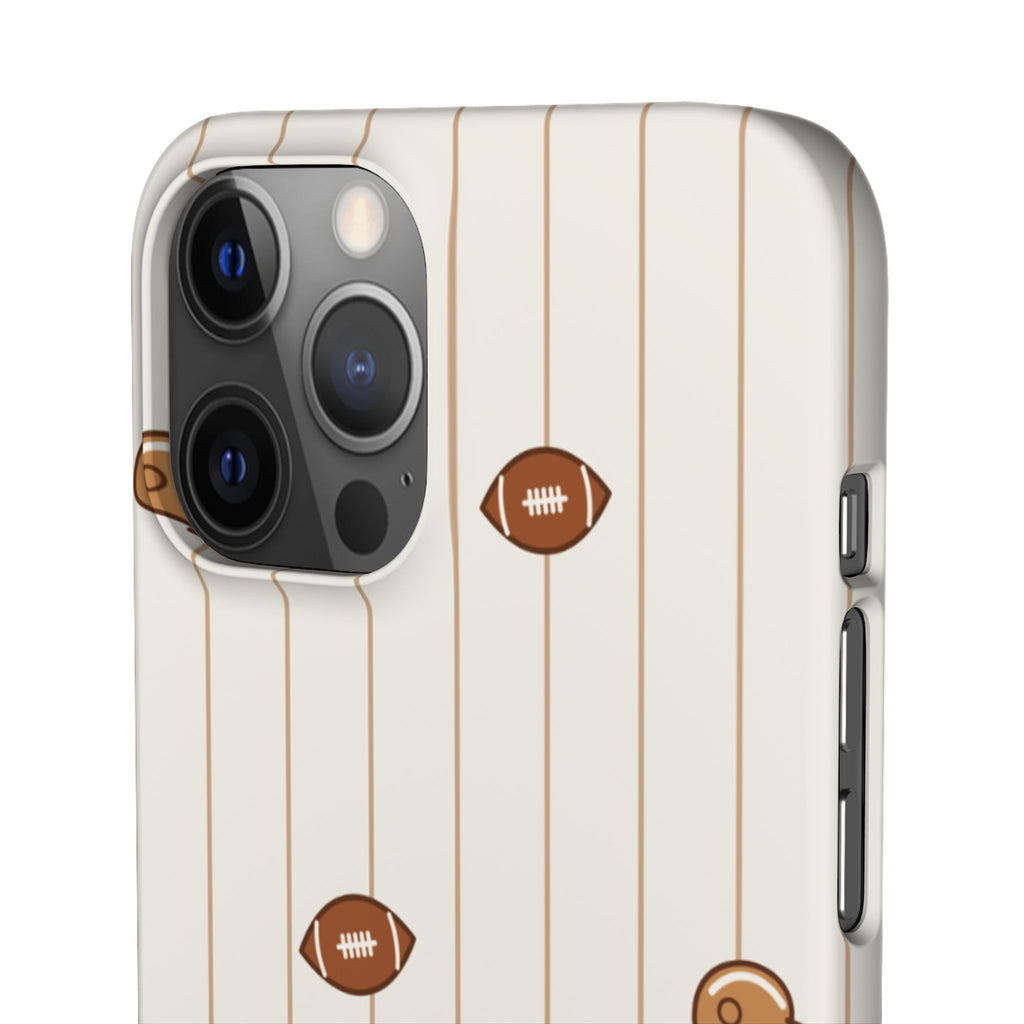 Phone Case — Vintage Football Pattern iPhone Case
