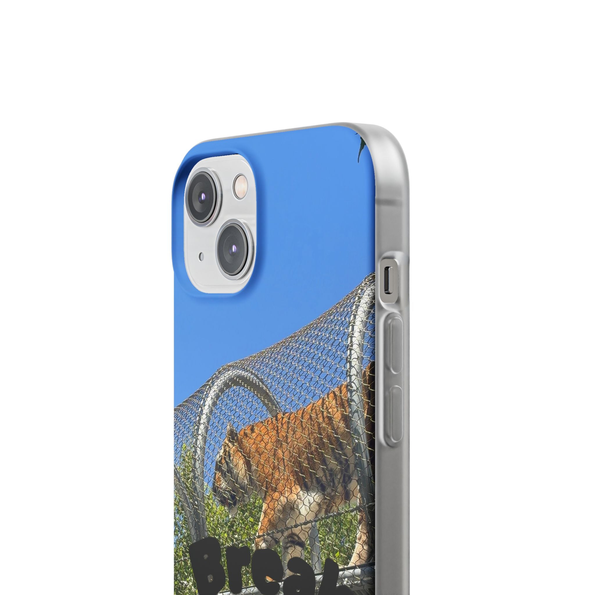 Tiger Break Free Phone Case – Wildlife Rescue Inspired iPhone Cover