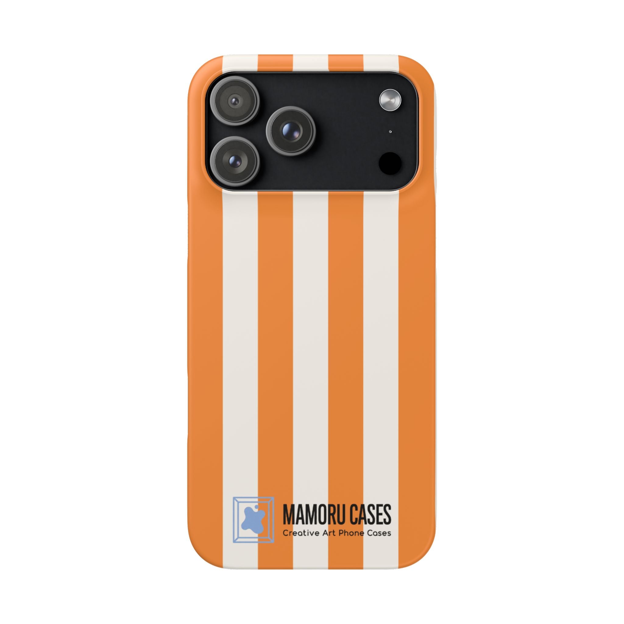 Orange Stripe Phone Case