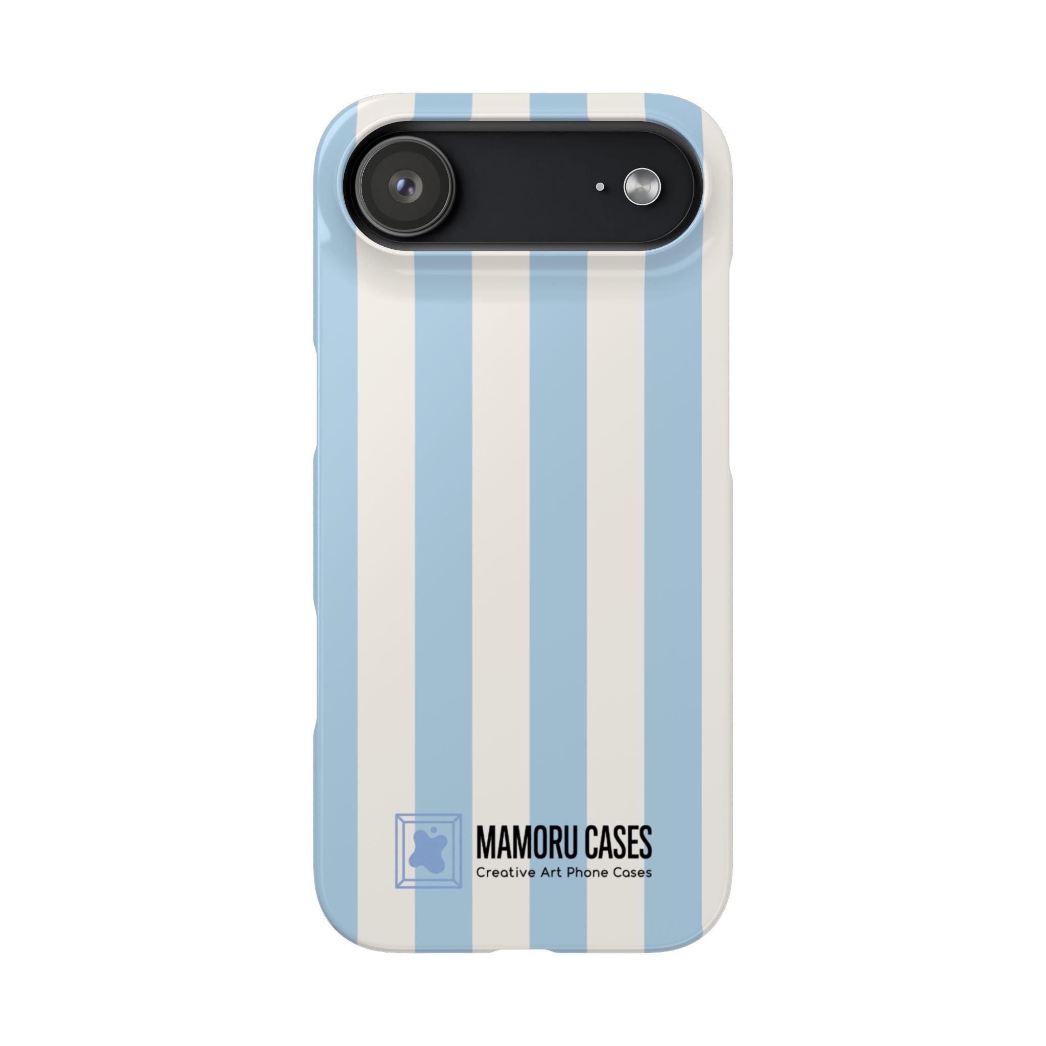 Sky Blue Stripe Phone Case