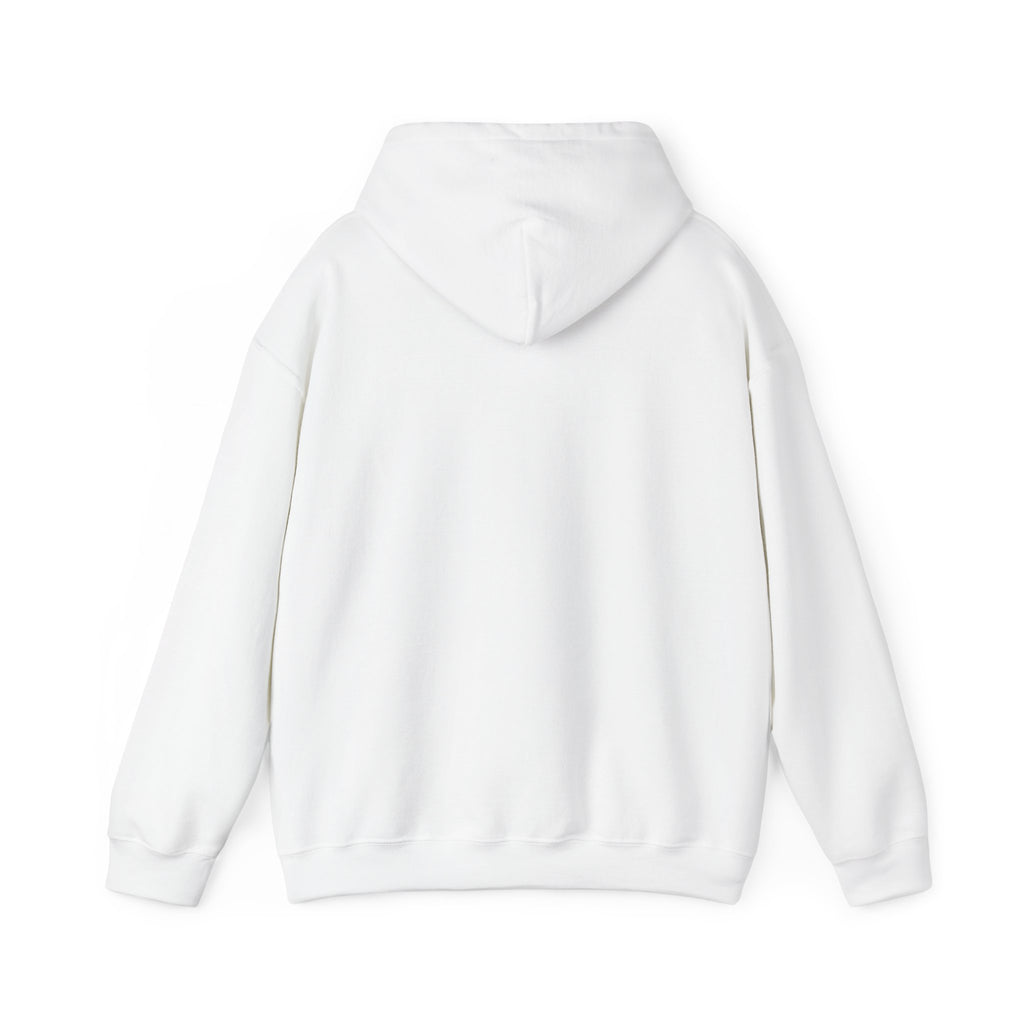 Mamoru Cases Logo Hoodie – Minimalist White Graphic Sweatshirt