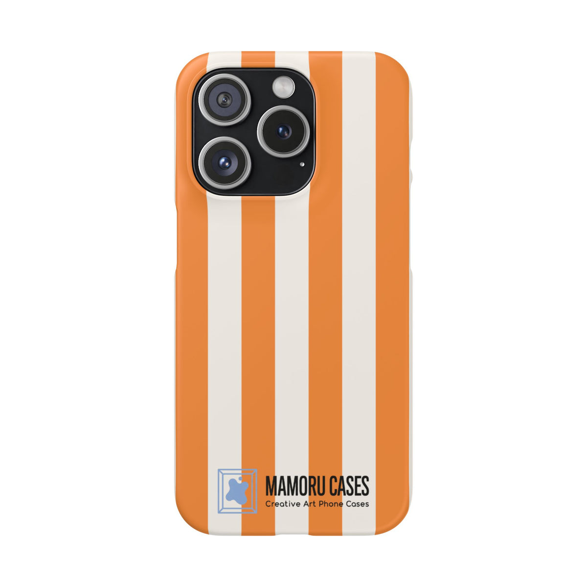 Orange Stripe Phone Case