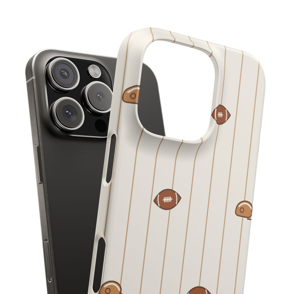 Phone Case — Vintage Football Pattern iPhone Case