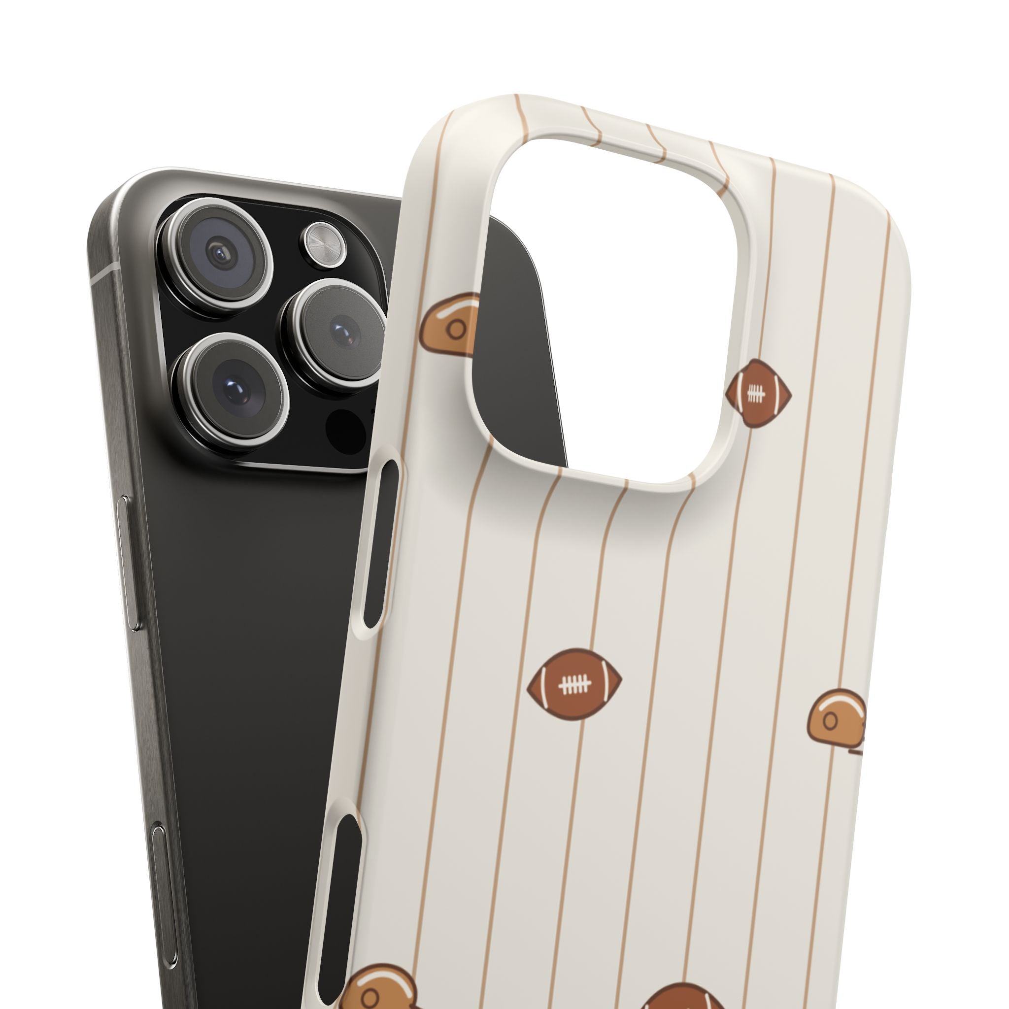 Phone Case — Vintage Football Pattern iPhone Case