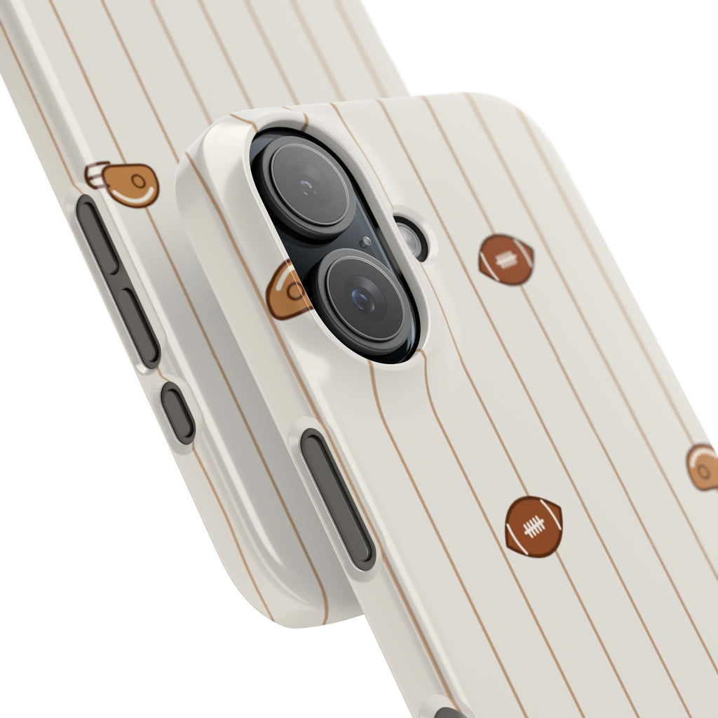 Phone Case — Vintage Football Pattern iPhone Case