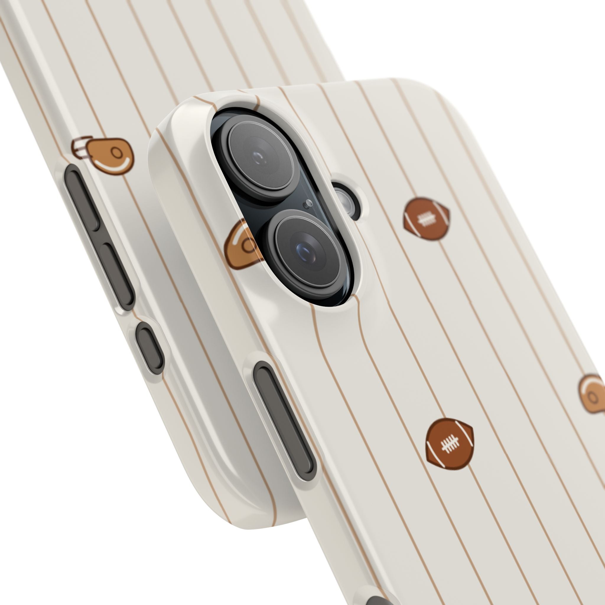 Phone Case — Vintage Football Pattern iPhone Case