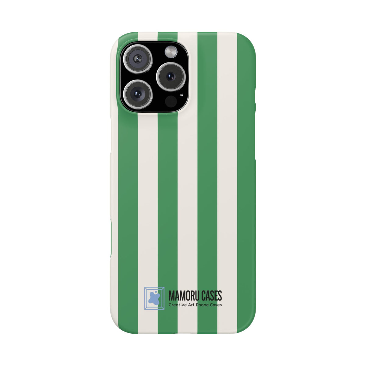 Green Stripe Phone Case