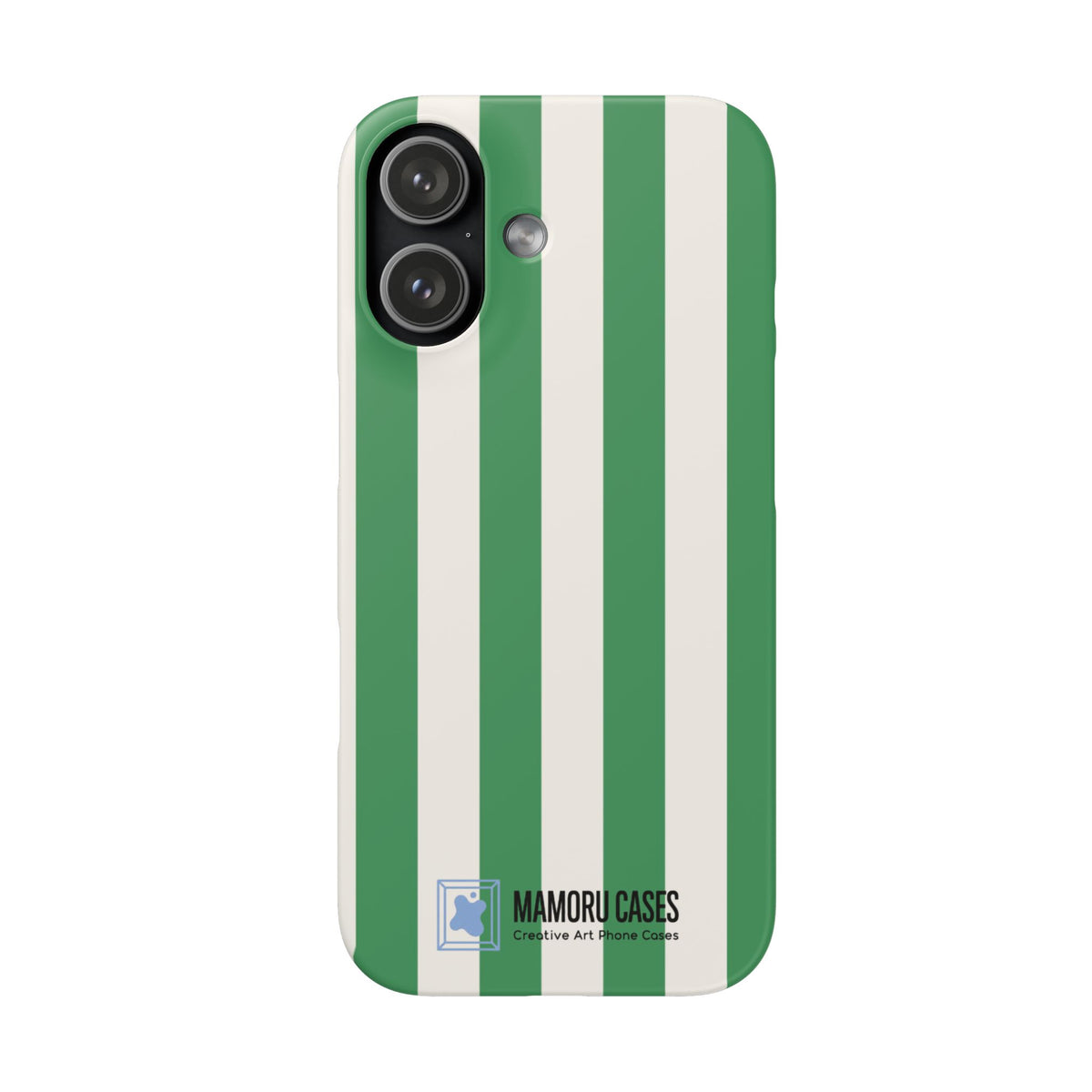 Green Stripe Phone Case