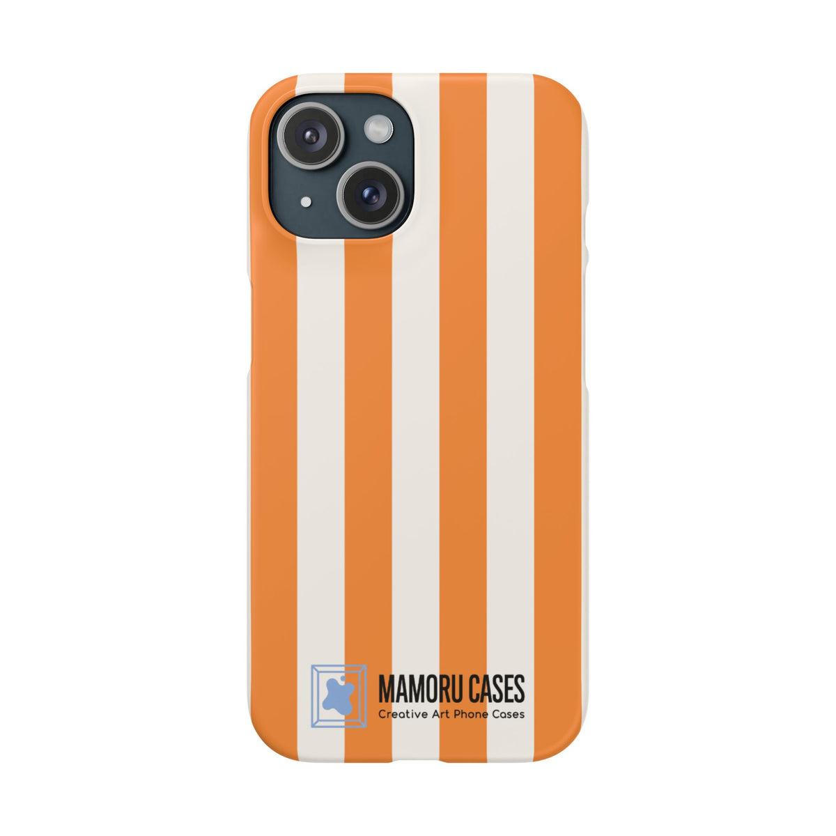 Orange Stripe Phone Case