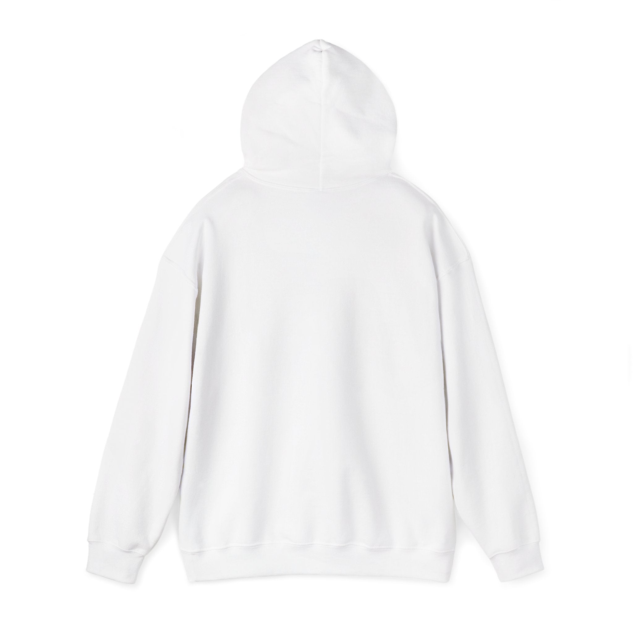Mamoru Cases Logo Hoodie – Minimalist White Graphic Sweatshirt