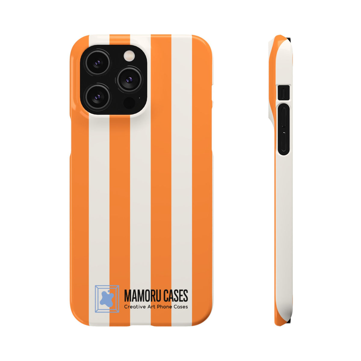 Orange Stripe Phone Case