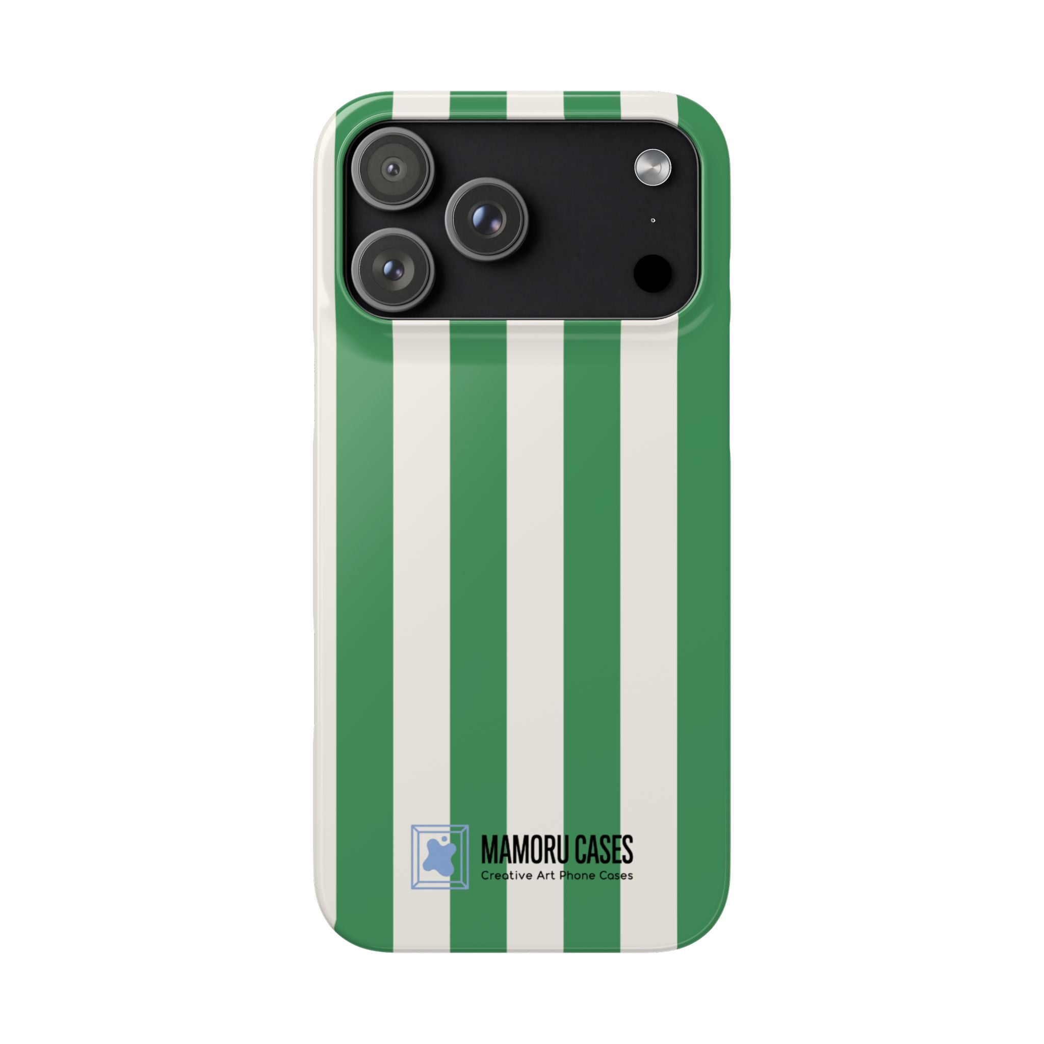 Green Stripe Phone Case